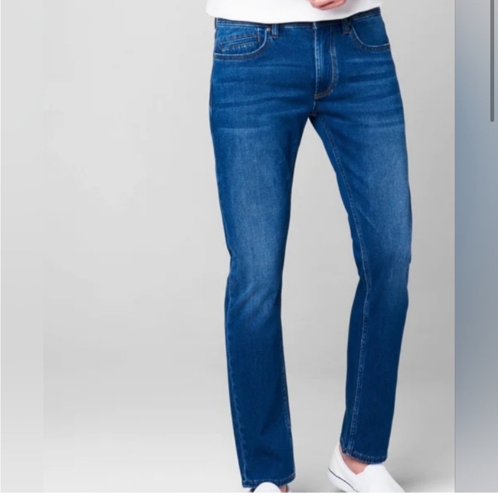 Blanknyc wooster slim fit jean men 32x32 blue denim